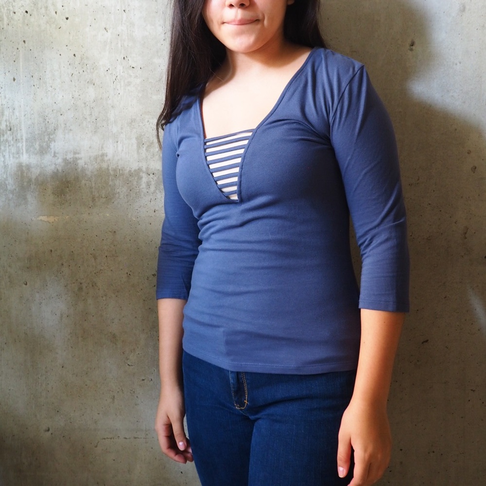 Express Quarter Sleeve Top